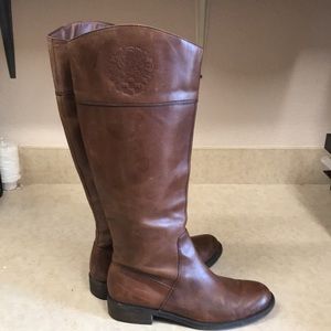 Vince Camuto Brown Riding Boots